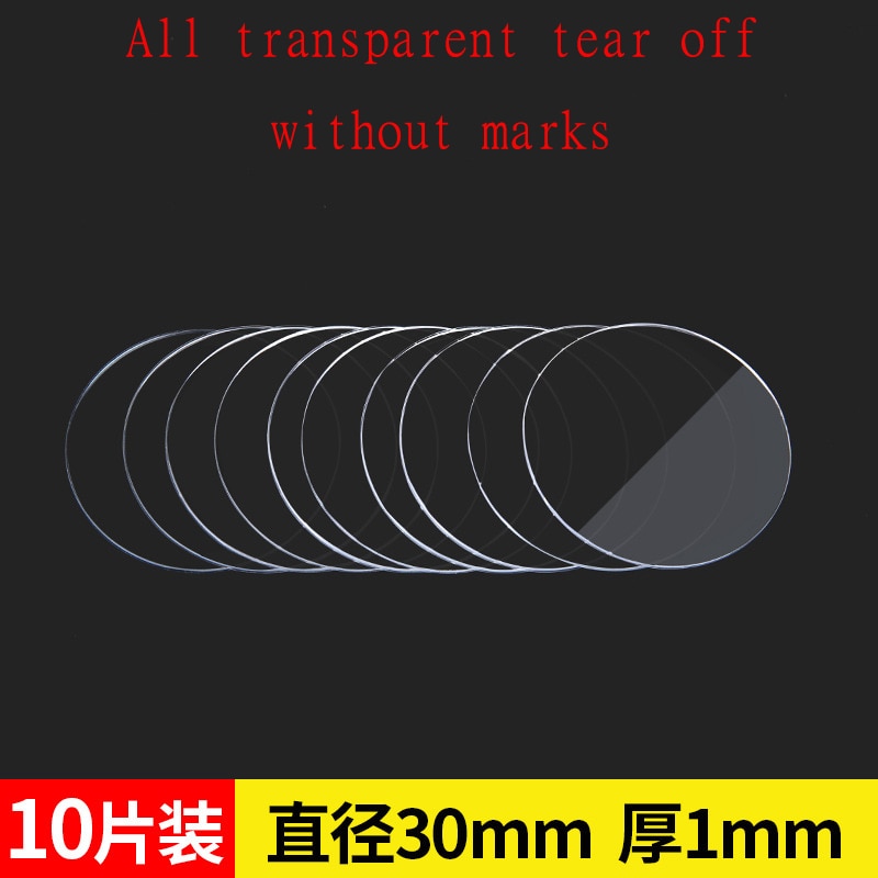 10pcs/lot Nano Traceless Magic Transparent Adhesive Circular Waterproof Reusable Double-sided Tape