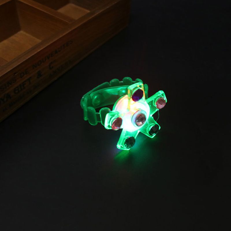 Fidget Spinner Light Up Watch Stress Relief Fidget Toys Supplies Party Favors