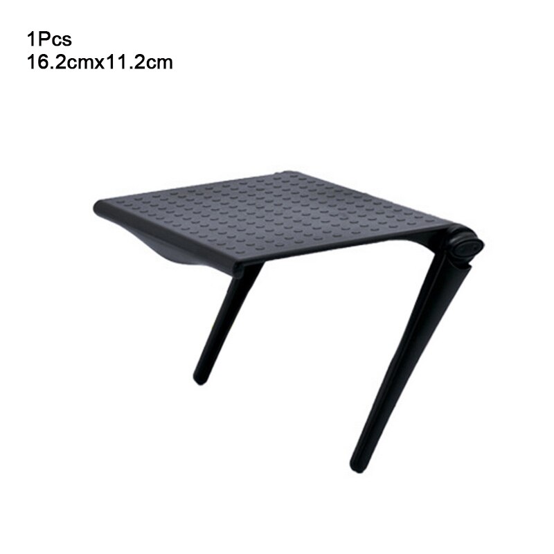 TV support ordinateur moniteur Riser socle de bureau présentoir étagère de rangement bureau en plastique bureau à domicile poste de travail de bureau organisateur 4 pièces: A3 1Pcs