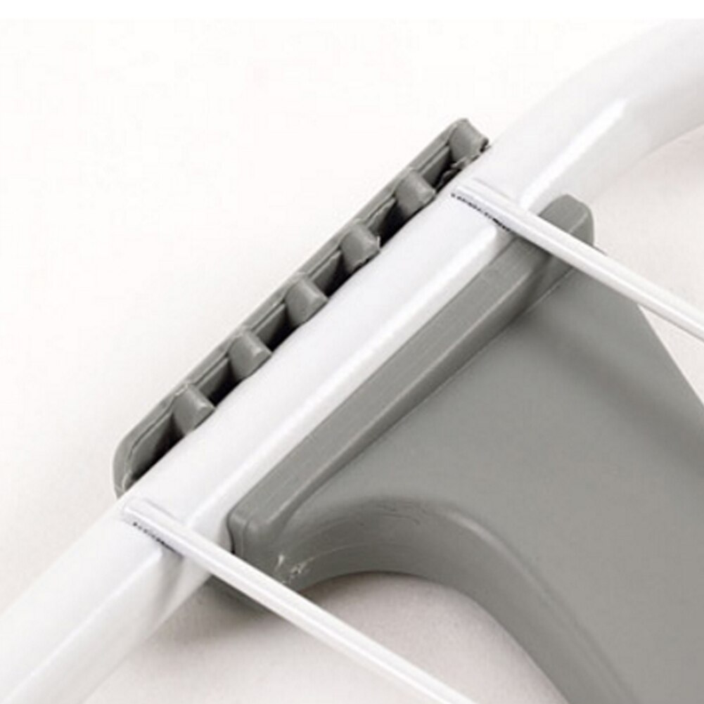 Sammenklappelig radiator håndklæde tørretumbler tørrebøjle hylde balkon vasketøj opbevaringsholder stativ 5 skinne bar holder vasketøjsprodukter