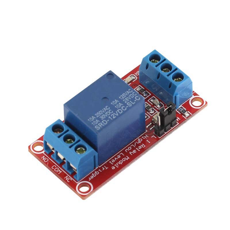 1 Road Relay Module with 10K Resistance Potentiometer Module Adjustable Resistance Module Single Turn Adjustable Analog