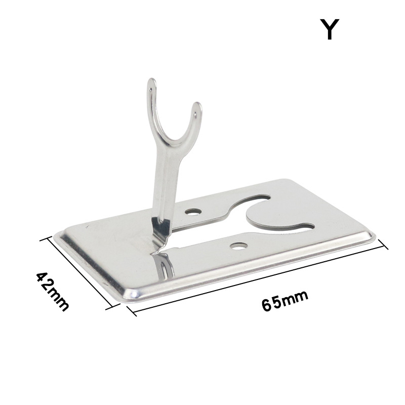 Electric Soldering Iron Stand Full Metal Holder Multifunction Soldering Iron Stand High Temperature Resistant Welding Tin Tools: Y