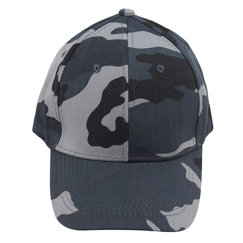 Camo Mesh Baseball Cap Mannen Camouflage Bone Zomer Hoed Mannen Army Cap Trucker Hip Hop Vader Hoeden: black