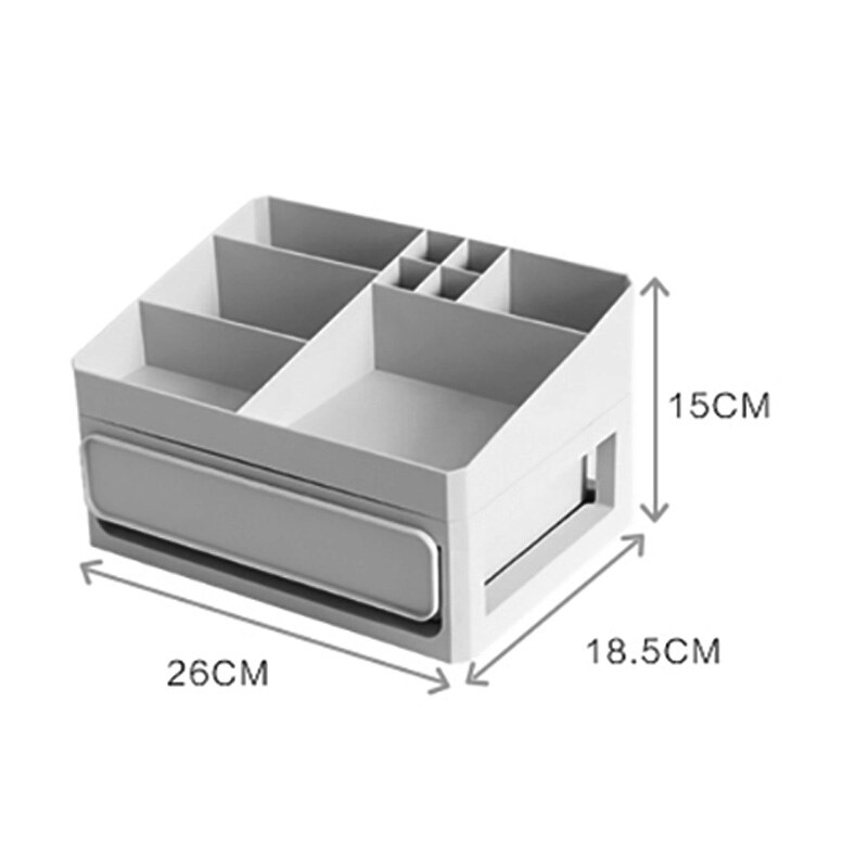 machen-hoch Veranstalter Kosmetik Organizer für Kosmetik Lagerung Schmuck Container Schreibtisch DIY Multi-Schicht Schubladen Lagerung Kasten: C