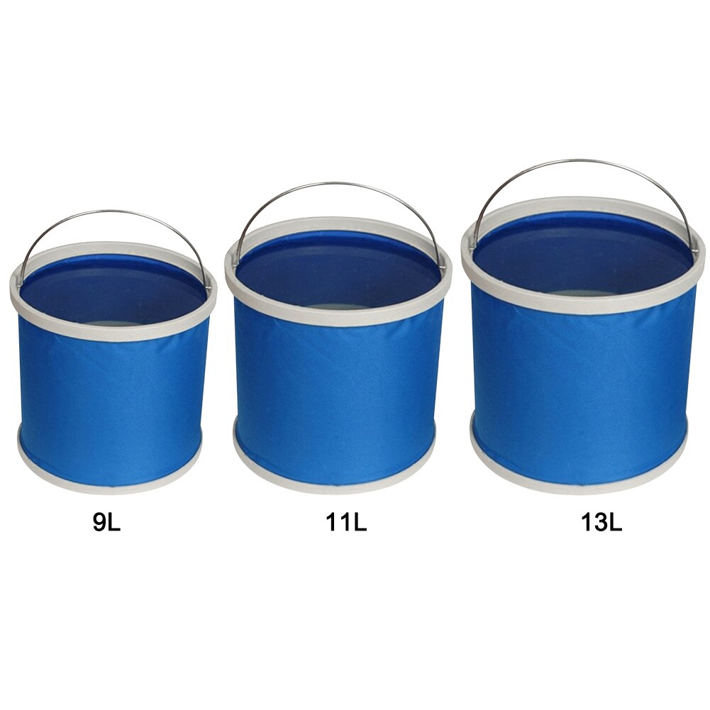 Portable Water Bucket Foldable Outdoor Travel Camping Hiking Fishing Water Storage Container Drinking Picnic Barrel