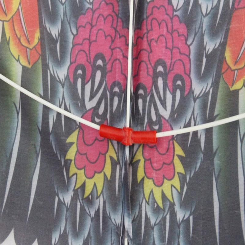 Cometa de halcón triangular de 1m para niños, cometa de pájaro con mosca grande, cometas de deportes voladores al aire libre, Control de aves, N9Z0