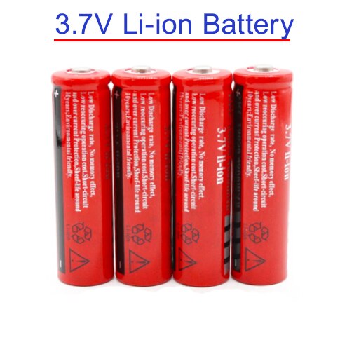 100% Original BRC18650.batería de litio. 3,7 V. Voltios.6800mah. Recargable. Li-Ion para elbanco.de.potencia.linterna.