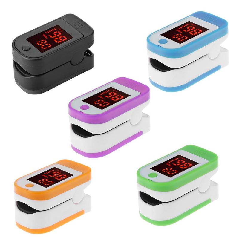 Op voorraad pro vingerpuls zuurstofsaturatiemeter bloedoximeter vingeroximeter hartslagmeter gezondheidszorgtool