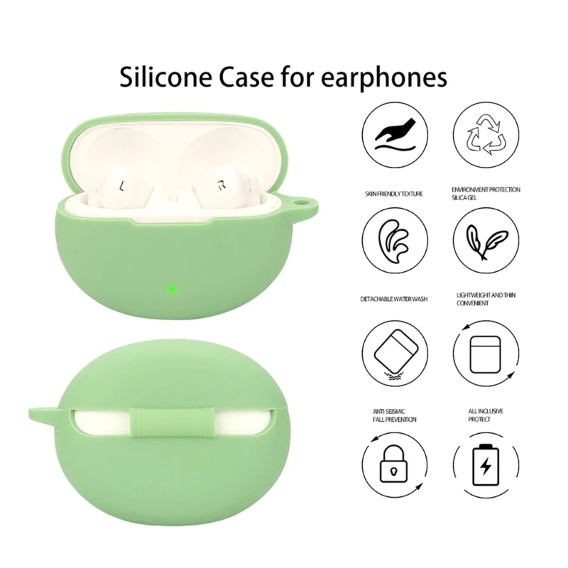 Protective Case For OPPO Enco Air4 Pro Headphones Accessory Dustproof Silicone Case Cover Waterproof