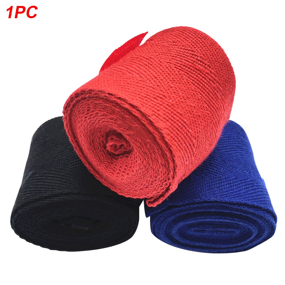 2.5m Elastic Boxing Bandage Sports Wrap Stretch Sweat Absorption Cohesive Flexible Tape Hand Protection Wrist Crepe