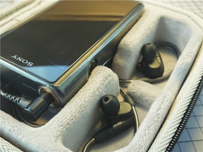 Beskyttelsesveske til sony nw -wm1a wm1z svart murstein brics spiller oppbevaringsboks trykkfast vanntett bærbar