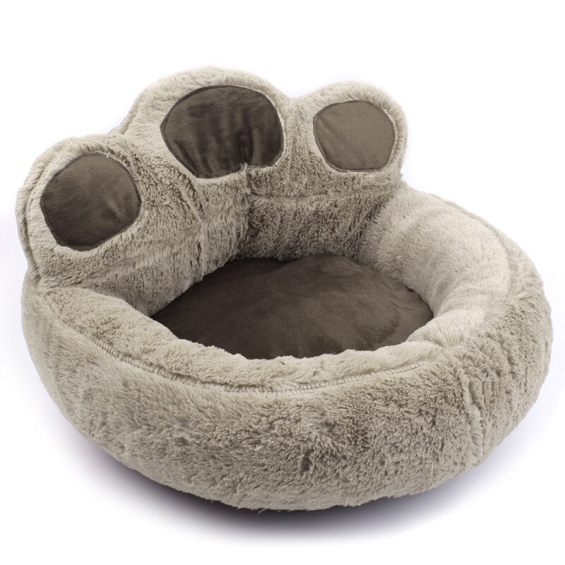 1Pc Pluche Poot Vorm Pet Sofa Huis Hond Nest Soft Warm Puppy Kitten Nest Thuis Bed Dierbenodigdheden Hond accessoires Cama Perro Hond