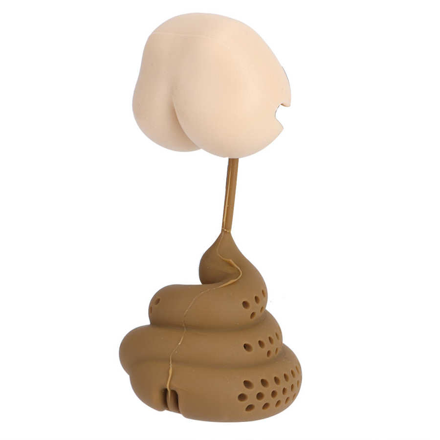 Passoire à thé drôle forme innovante Silicone thé infuseur filtre cuisine à la maison