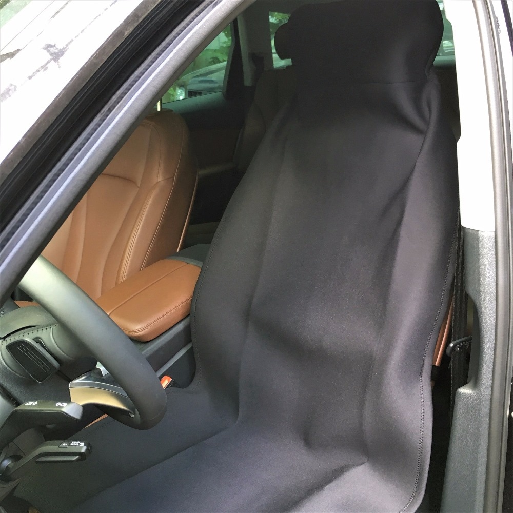 Zwarte Auto Seat Cover Waterbestendig