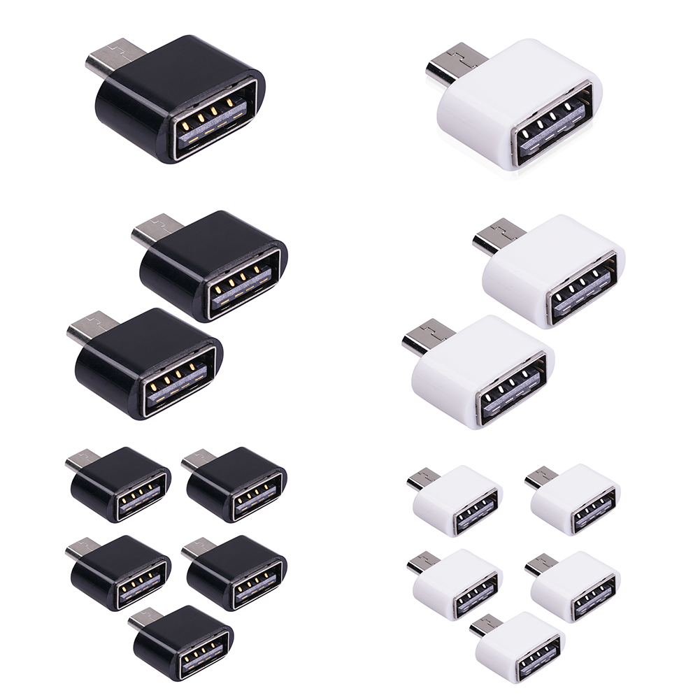 Micro-usb-datenkabeladapter für android-handys, usb- 2.0 to -usb-otg-anschlusskonverter für android-handys, maus und tastatur