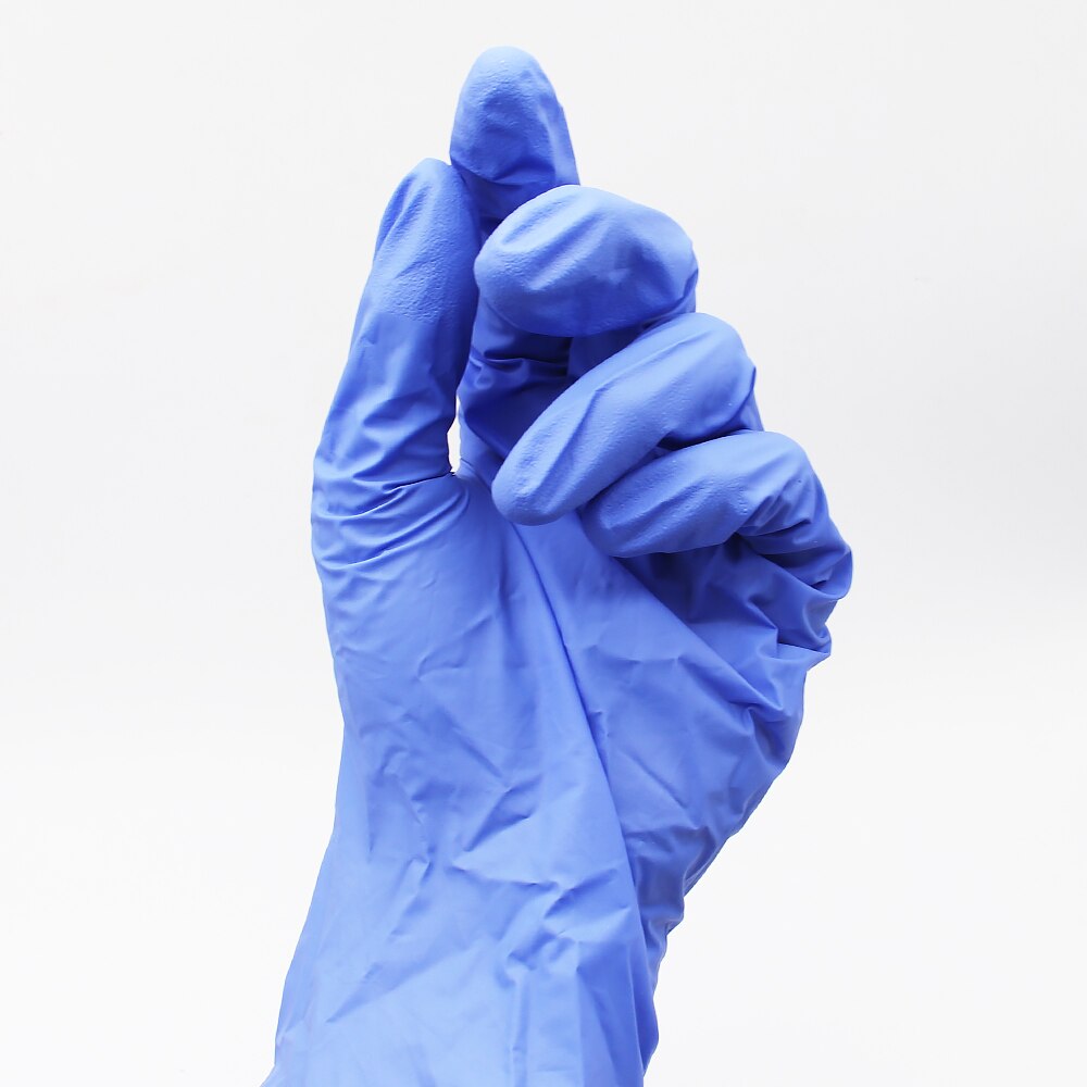 100 pcs/lot Disposable Nitrile Gloves Work Food Prep Cooking Gloves / Kitchen Food Waterproof Service Cleaning Gloves Safety