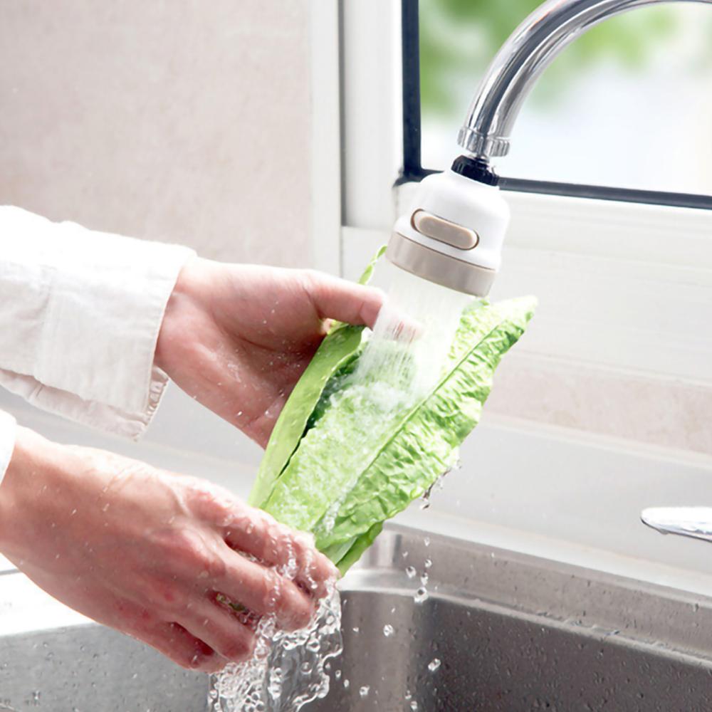 Keuken douchekraan kraan 3 niveaus kan aanpassen 360 draaien waterbesparende badkamer douchekraan gefilterde kraan accessoires
