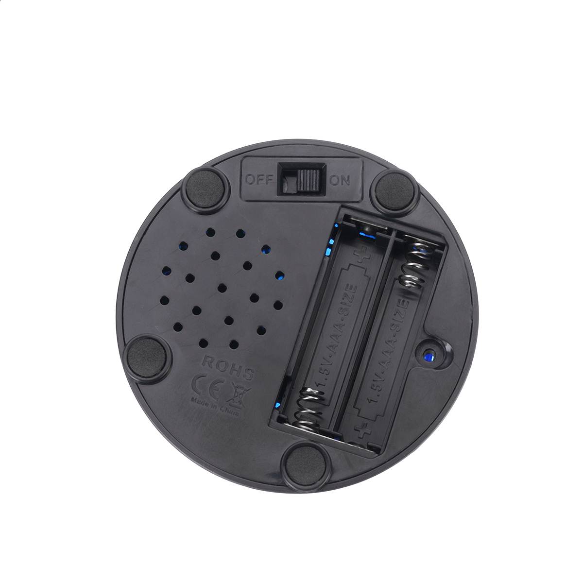 Bouton de jeu alarme Buzzer | Enregistrable, bouton parlant jeu, avec son lumière saine, soulagement du Stress, blague, grand