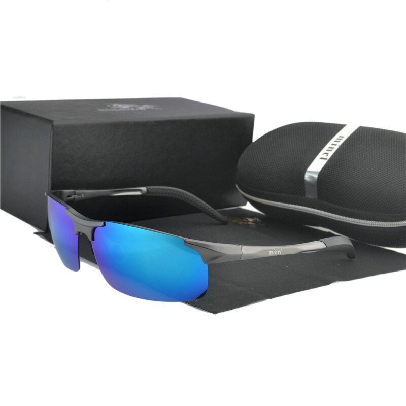 Männer Aluminium Magnesium Sonnenbrille Polarisierte UV400 Sonnenbrille Neue Männliche Brillen Sonnenbrillen Für Männer FML