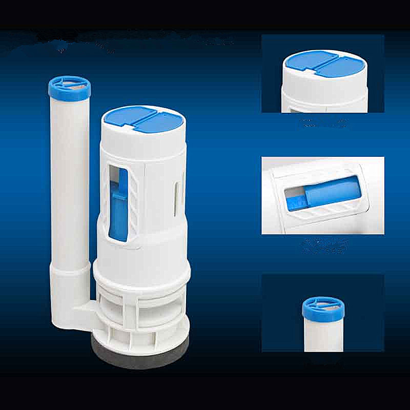 20cm Flush Drain Valve Toilet Water Tank Drain Valve ABS Plastic One Piece Toilet Flush Valves Suitable For All-in-one Toilet