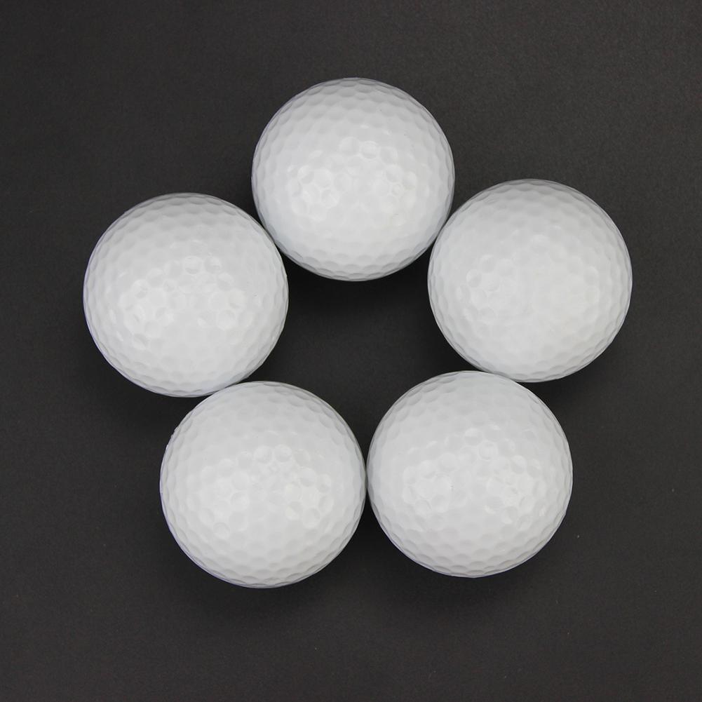 Synthetic Rubber Golf LED Luminous Ball Multi-color Permanent Bright Ball