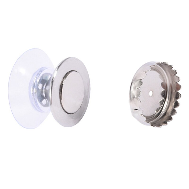 Kreatywna mydelniczka magnetyczna s mydelniczka ścienna montowana na przyssawkę mydelniczka bez śladu łatwa w montażu: B