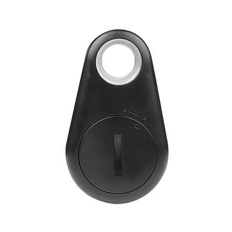Tracer gps locator tag mini anti-verloren alarm portemonnee sleutelzoeker slimme bluetooth sleutel huisdier tracker kind auto telefoon anti-verloren herinnering: Zwart