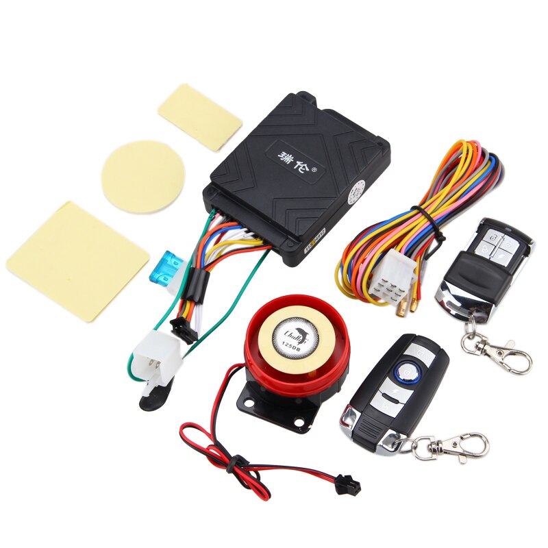 Motorfiets Scooter Afstandsbediening Anti-diefstal Alarm Security Systeem Motor Start