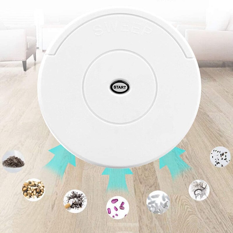 Robot Vacuum Cleaner, Vacuum Robot Vacuum Cleaner, Suitable for Pet Hair From Stiff to Medium Hair