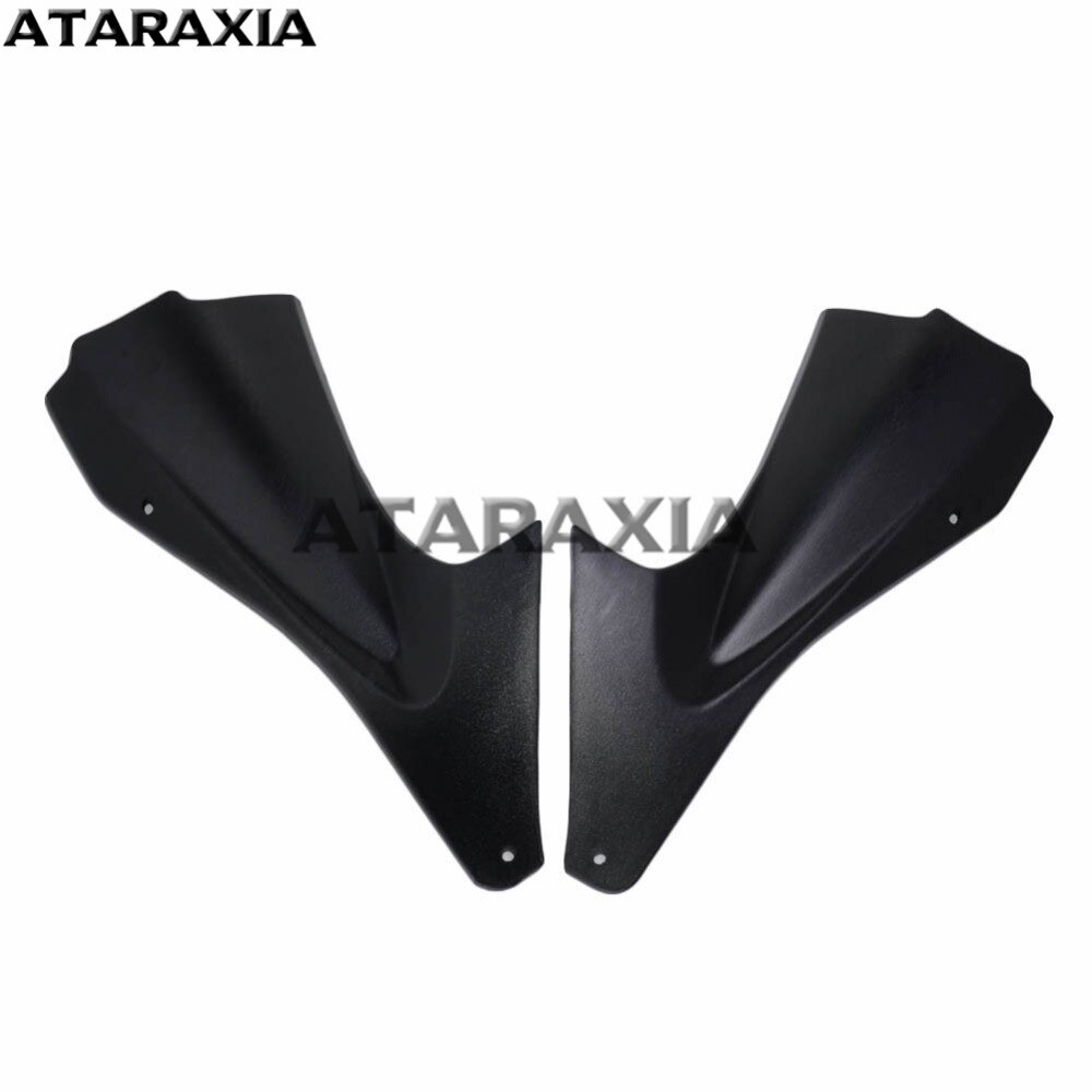 Motorcykel dele 06-07 yzfr 6 motorcykel kåbe luftkanal sidedæksel plastik sort til yamaha yzf -r6 yzf  r6 2006 2007 06 07