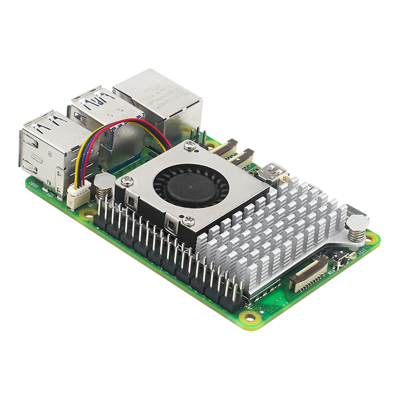 Raspberry Pi 5 PWM Cooling Fan 30x30x7 Air-blower JST Interface Replacement Fan Module for Raspberry Pi Active Cooler