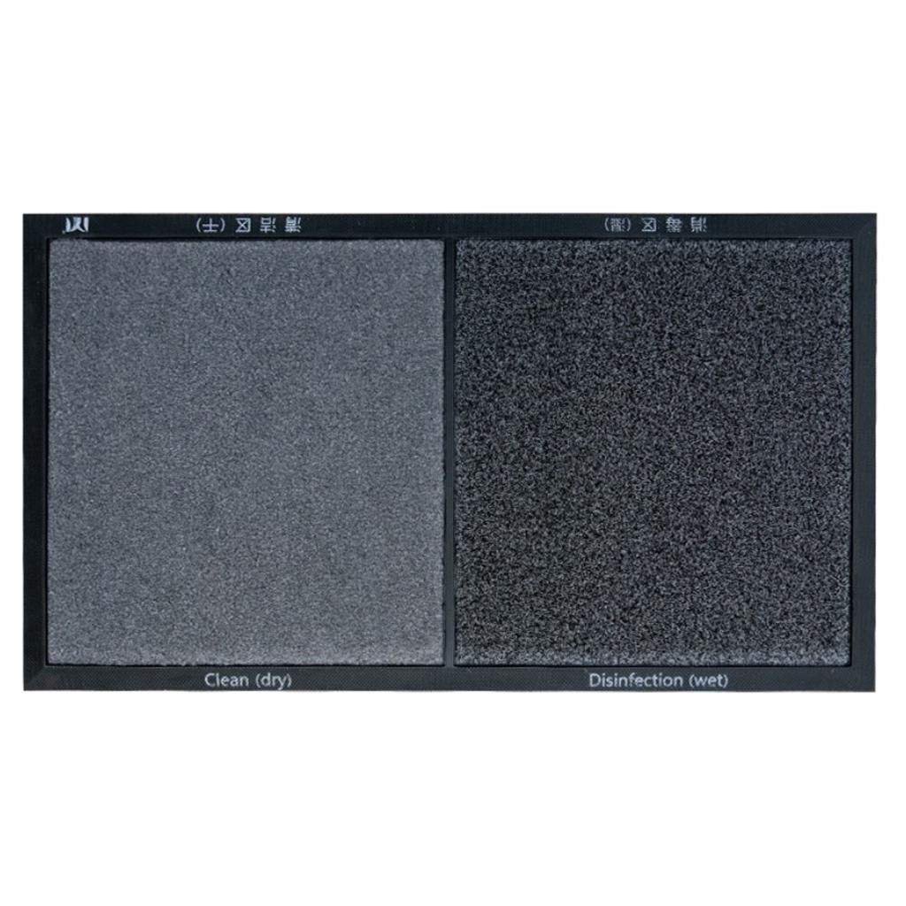 Desinfecterende Mat Ontsmetting Anti Slip Ingangsmat Desinfectie Deurmat Absorberende Doek Pack Tapijten Laarzen Borstel Restaurant: WHITE