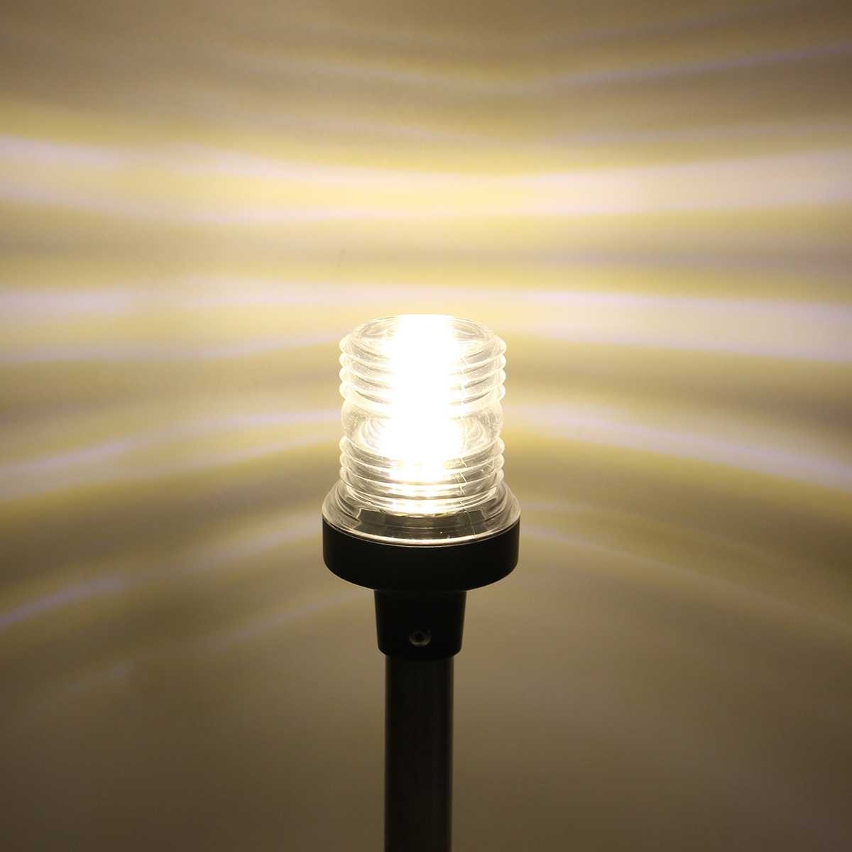 Fäll ner 12-24v 9.8/16/25 marina för båt led navigationsljus marina för båt yacht akter ankare ljus led segel ljus