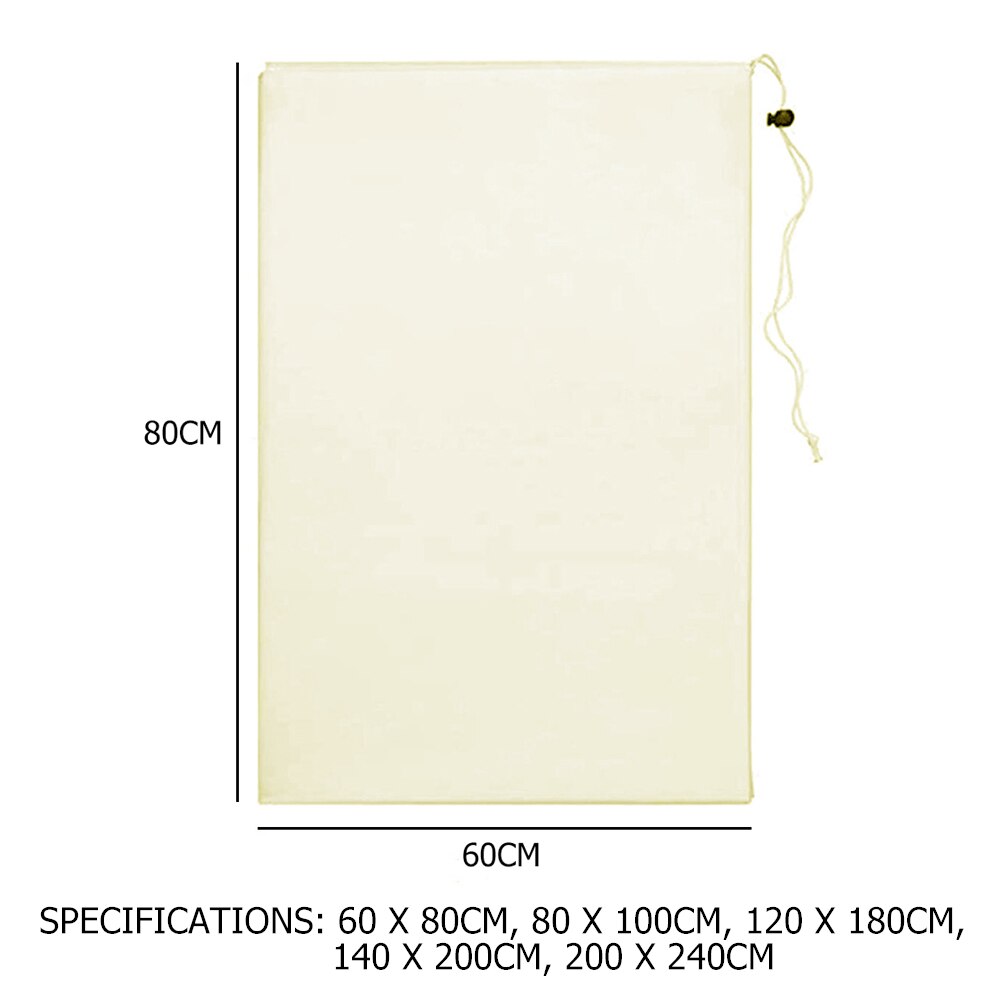 Frost Anti-Freeze Fruit Vegetable Jacket Warm Cover Tree Shrub Plant Protecting Bag Drawstring Plant Cover Frost Protection