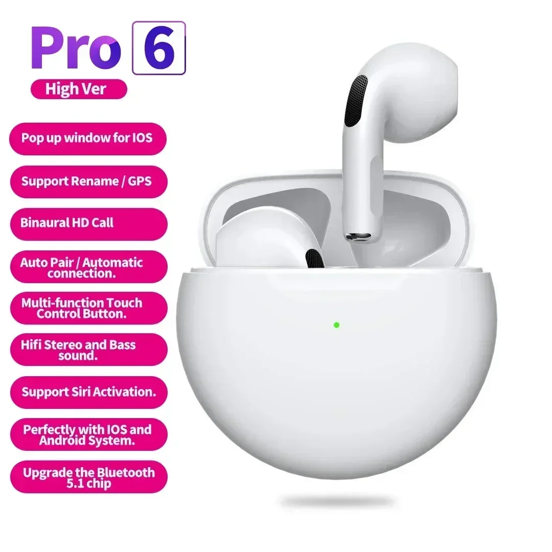 Wireless Bluetooth Headphones Wireless Earphones Mini Earbuds Stereo Sport Waterproof Headset Microphone for All SmartPhones: Rojo