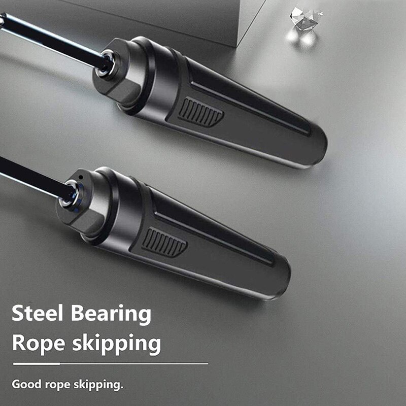 Weighted Jump Ropes Workout Crossrope Jump Rope Adjustable Jumping Rope for Men Women Adults Fitness Smooth and Tangle Free