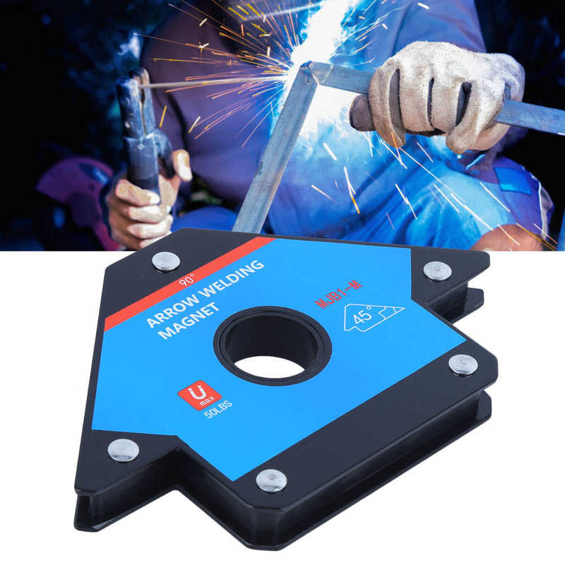 Arrow Welding Magnet Magnetic Welding Locator Alloy Steel Weld Positioner Accessories MJB1M