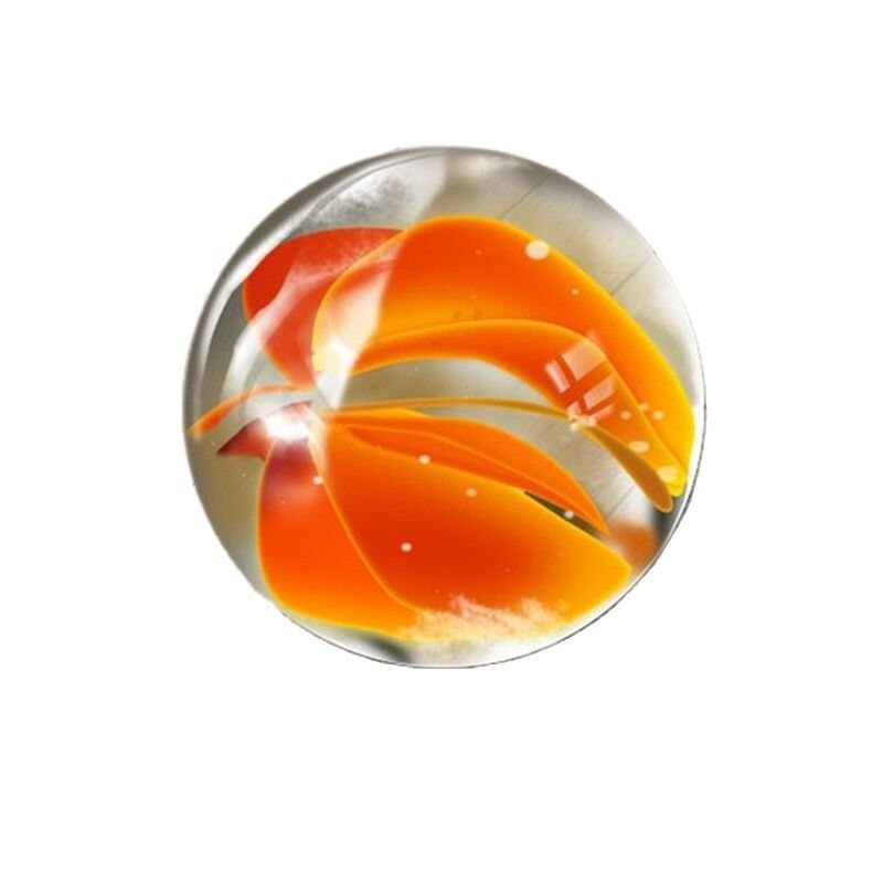 20 piezas de bolas de cristal de 25mm para decoración del hogar, máquina de Pinball, canicas transparentes, dijes, jarrón, juguetes de acuario para niños, adultos