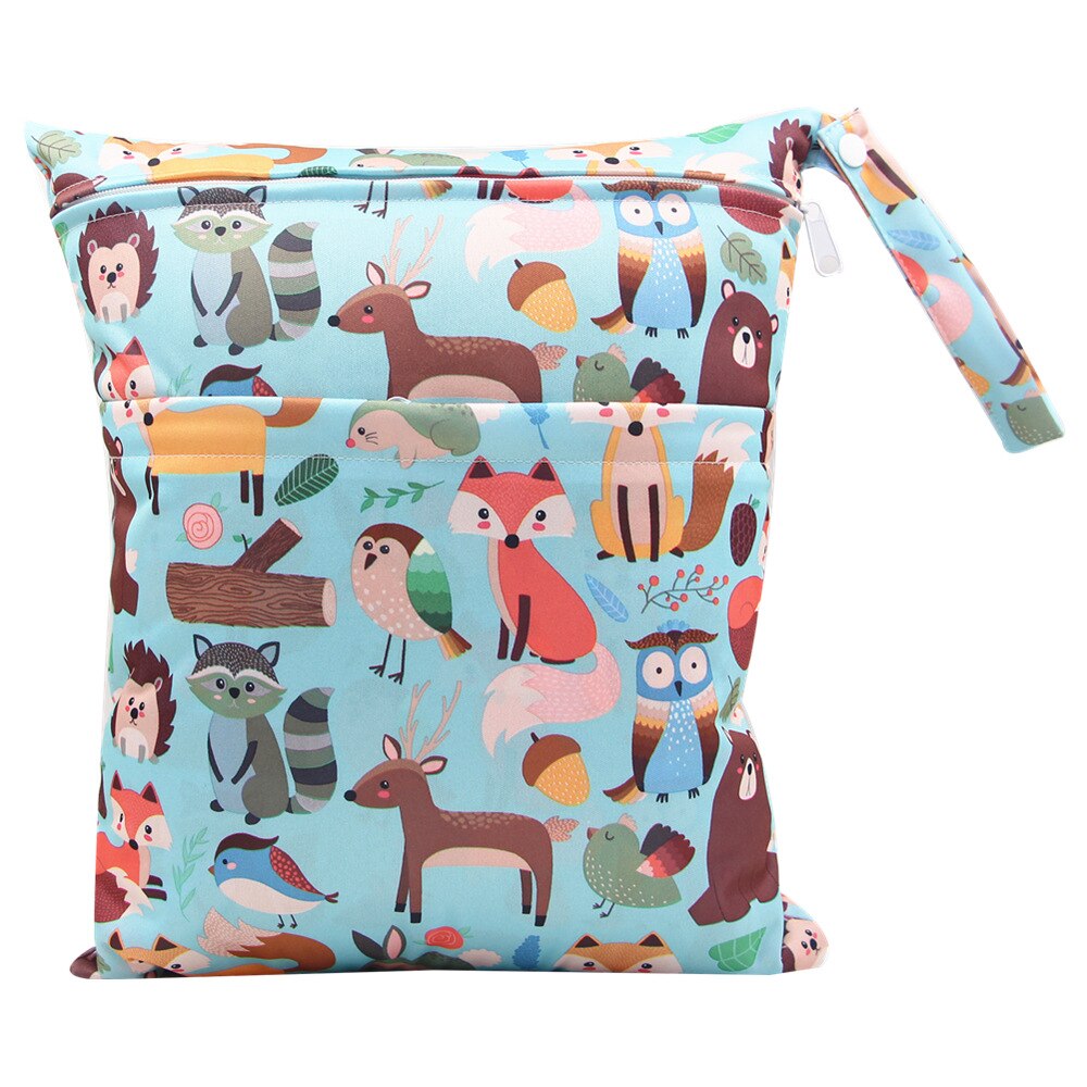 Bolsa de cubo grande para colgar pañales de tela, insertos de pañales de lavandería con dos cremalleras, impermeable, reutilizable, 1 pieza: 1385.15