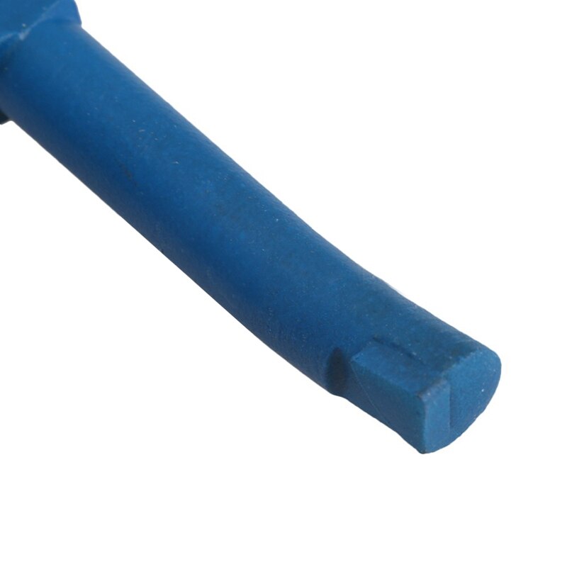 9 Pcs Iron Lathe Brazed Carbide Turning Tool Drill Bit Square Shank Blue 10X10Mm