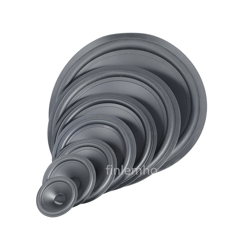 1PC Speaker Woofer Cone Paper 3/4/5/6.5/8/10/12 Inch Rubber Surround Voice Coil Repair Kit For Home Theater Studio DIY System