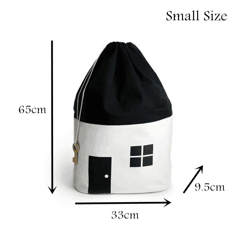 1 sztuk ins styl skandynawski łóżeczko dla dziecka pokój wzór w domki worek robić przechowywania niemowlę łóżeczko noworodka pościel łóżeczko dla dziecka robić sypialni akcesoria robić wystroju wnętrz: biały