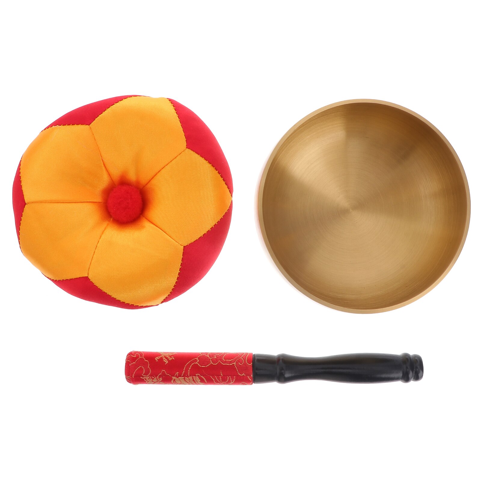 1 Set Sound Bowl Singing Bowl Meditation Spiritual Bowl with Stick