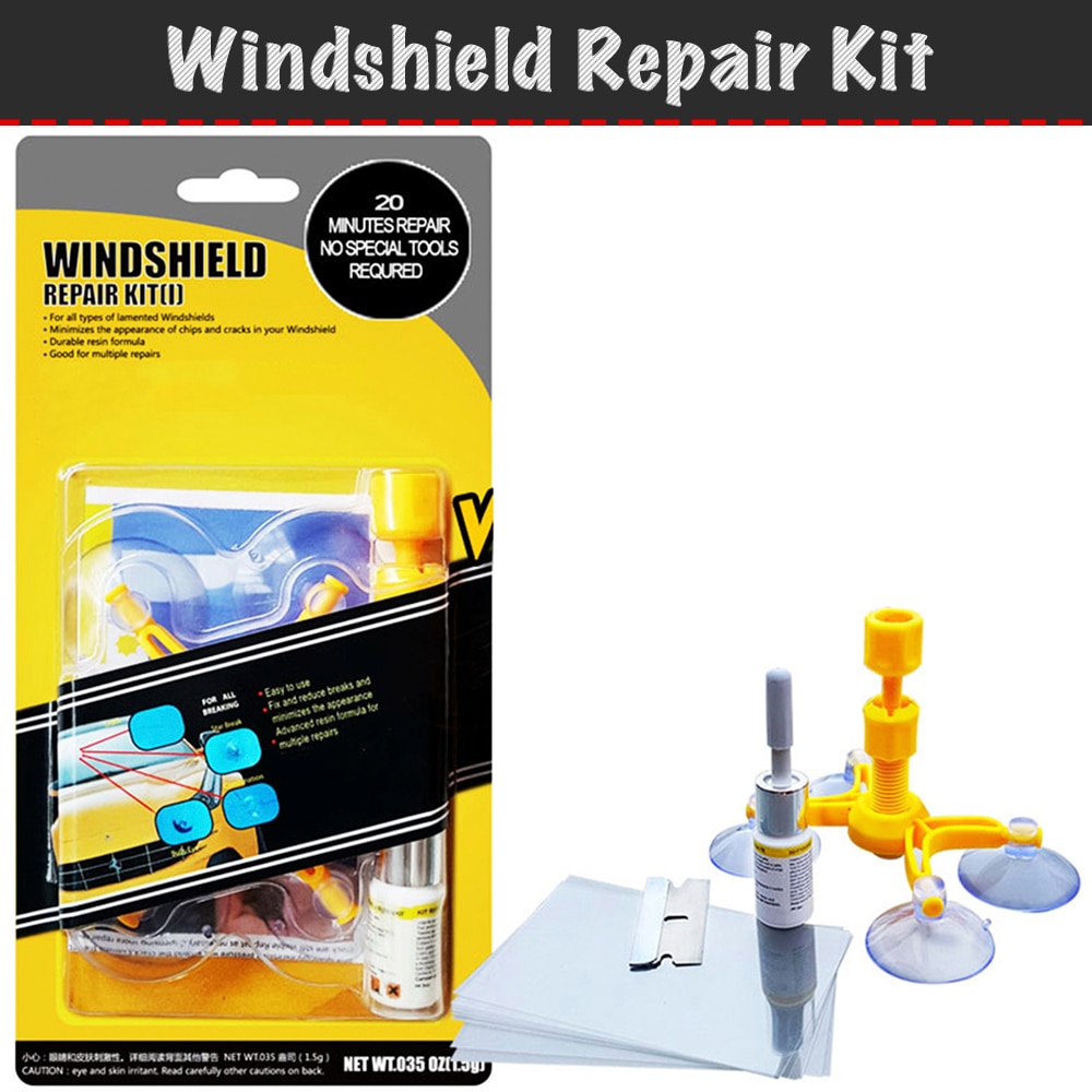 Tool Kit Voor Reparatie Chips En Scheuren Auto Glas Diy Voorruit Reparatie Kit, Reparatie Kit, Reparatie Diy