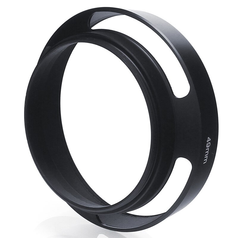 Camera lens hood para sony RX1 RX1R RX1RII II lente de 49mm
