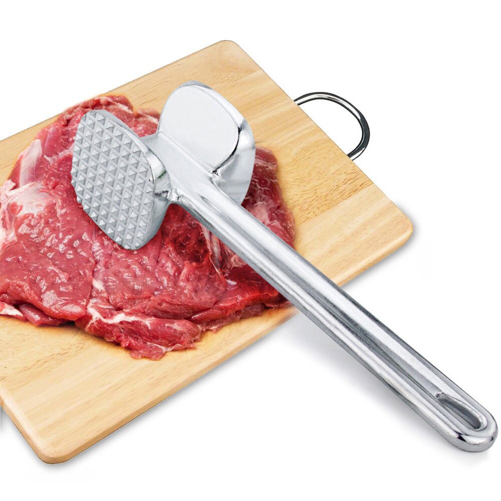 20#19.5cm två sidor aluminium kött hammare klubba nötkött kyckling biff nötkött porks kött hammare köketillbehör för kök
