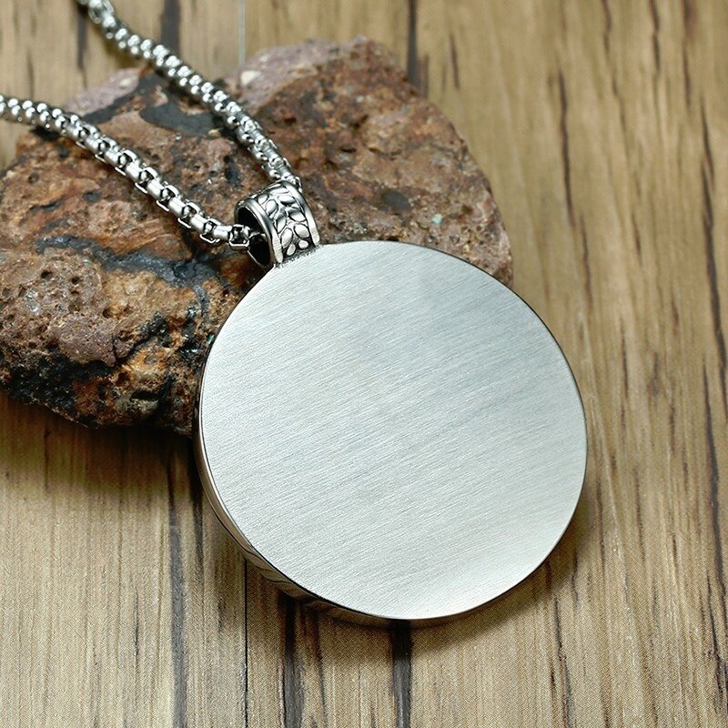Clásico Misteriosa estrella de seis puntas Salomón dije en forma de talismán collar de los hombres de de Metal hermético de la joyería