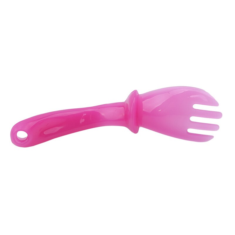 4 par / set pp babysked servis baby lärande skedar baby matsked gaffel set