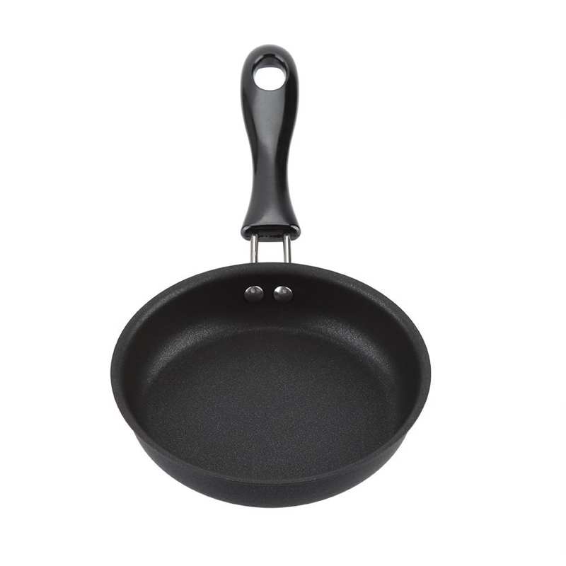 Portable Long Handle Egg Pot Frying Pan Poached Egg Household Small Kitchen Cooker Supplies