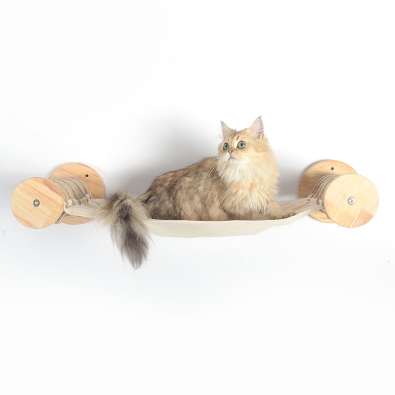 cat hammock tree sisal scratching post house climbing frame pet furniture